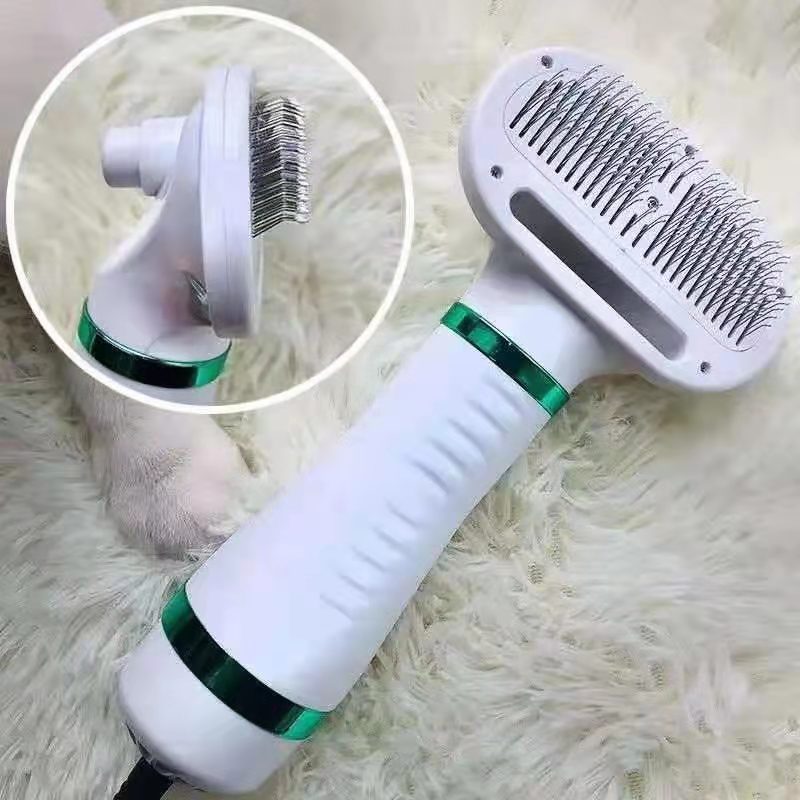 Brosse séchante pour chien & chat – Peigne à air chaud