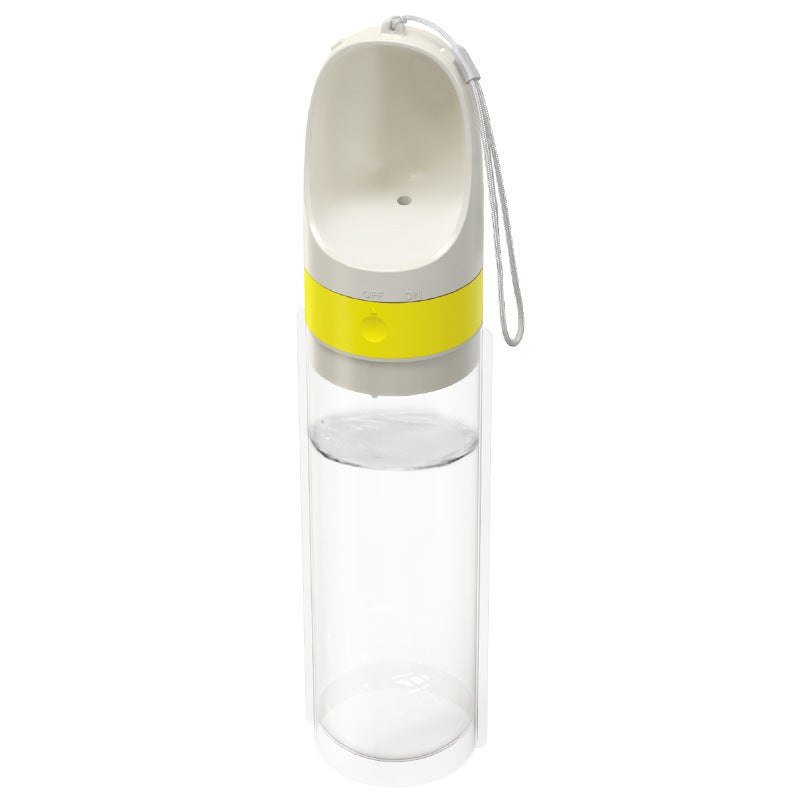 Gourde de voyage 2-en-1 pour chien – Eau & croquettes