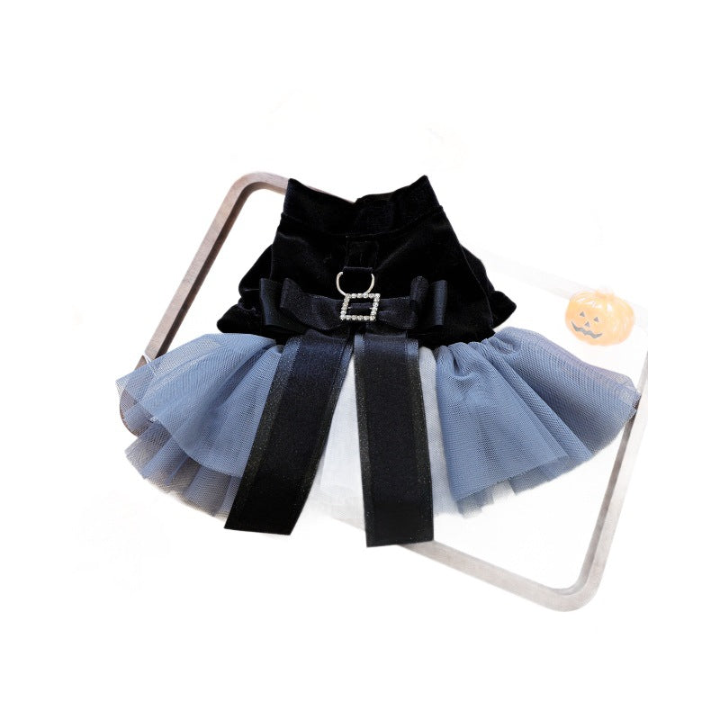 Robe Halloween pour chien & chat – Mariée fantôme