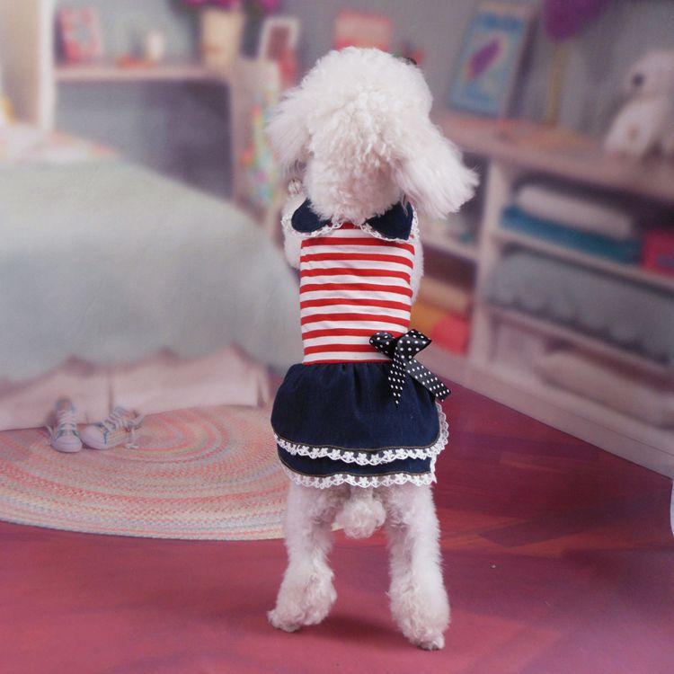 Jupe en jean pour chien – Style princesse