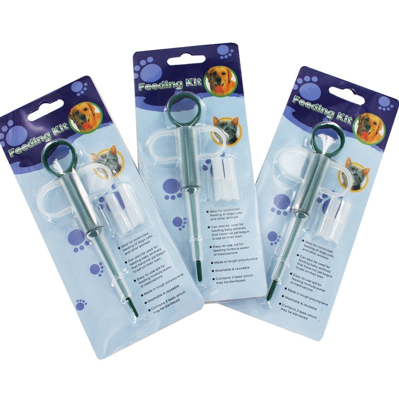 Distributeur de médicaments pour chien – Seringue doseuse