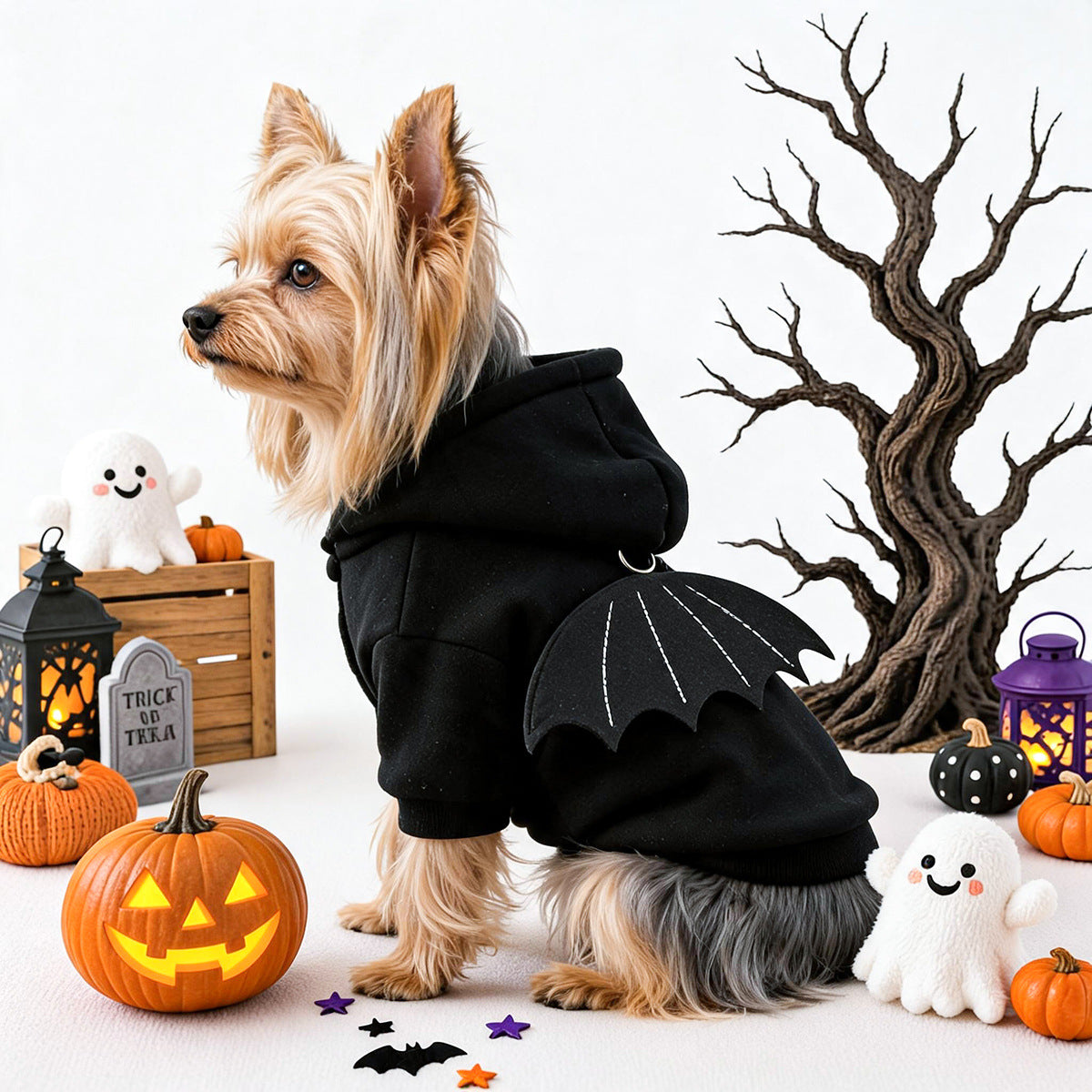 Sweat Halloween pour chien & chat – Chauve-souris