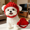 Bonnet tricoté Halloween pour chien – Chaud & coupe-vent