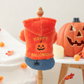 Sweat à capuche Halloween pour petit chien & chat – Citrouille