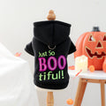Sweat à capuche Halloween pour petit chien & chat – Noir