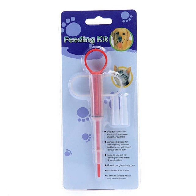 Distributeur de médicaments pour chien – Seringue doseuse