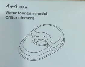 Fontaine à eau 2 L pour chat et chien
