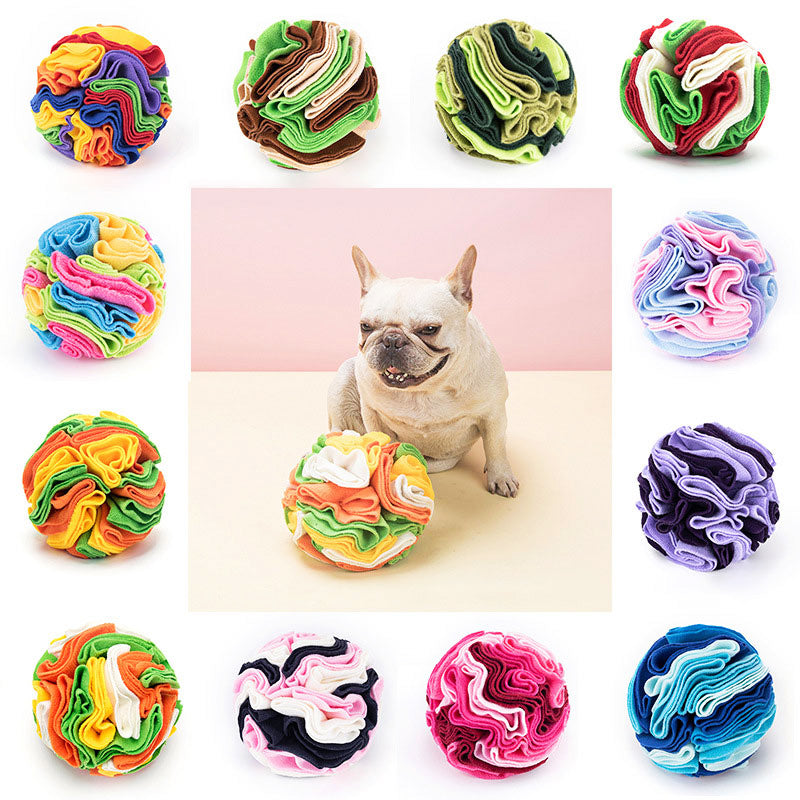 Balle de fouille pour chien – Jouet de recherche