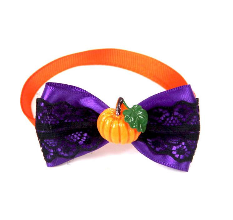 Nœud papillon citrouille pour chien & chat