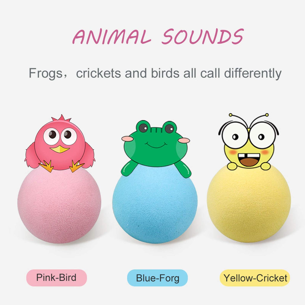 Balle interactive pour chat – Sons et cataire