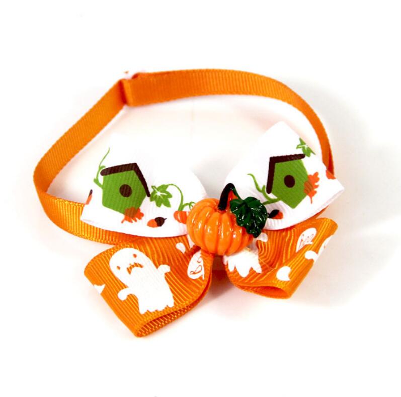 Nœud papillon citrouille pour chien & chat