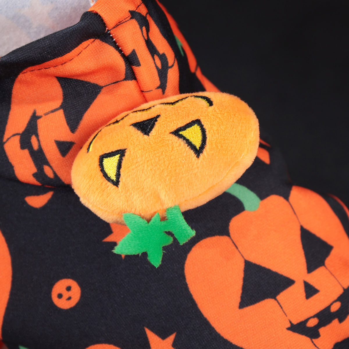 Sweat à capuche Halloween pour chien – Citrouille