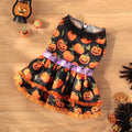 Robe Halloween pour chien – Dentelle citrouille