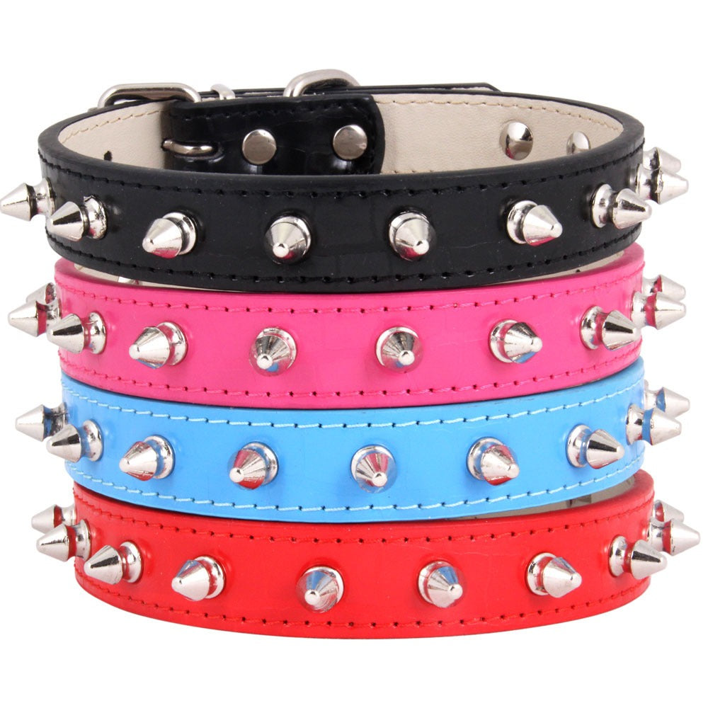 Collier pour chien & chat – Cuir avec laisse
