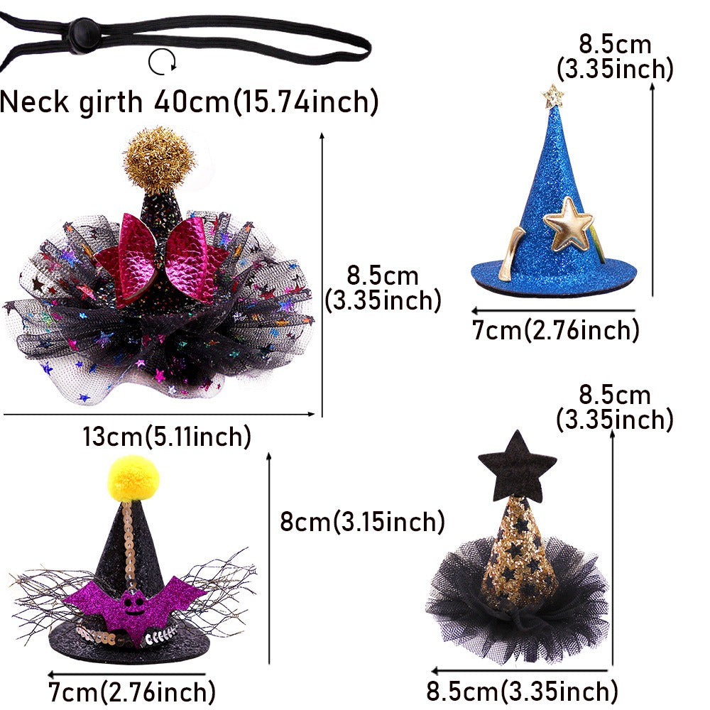 Chapeau d’Halloween pour chien & chat – Motifs originaux
