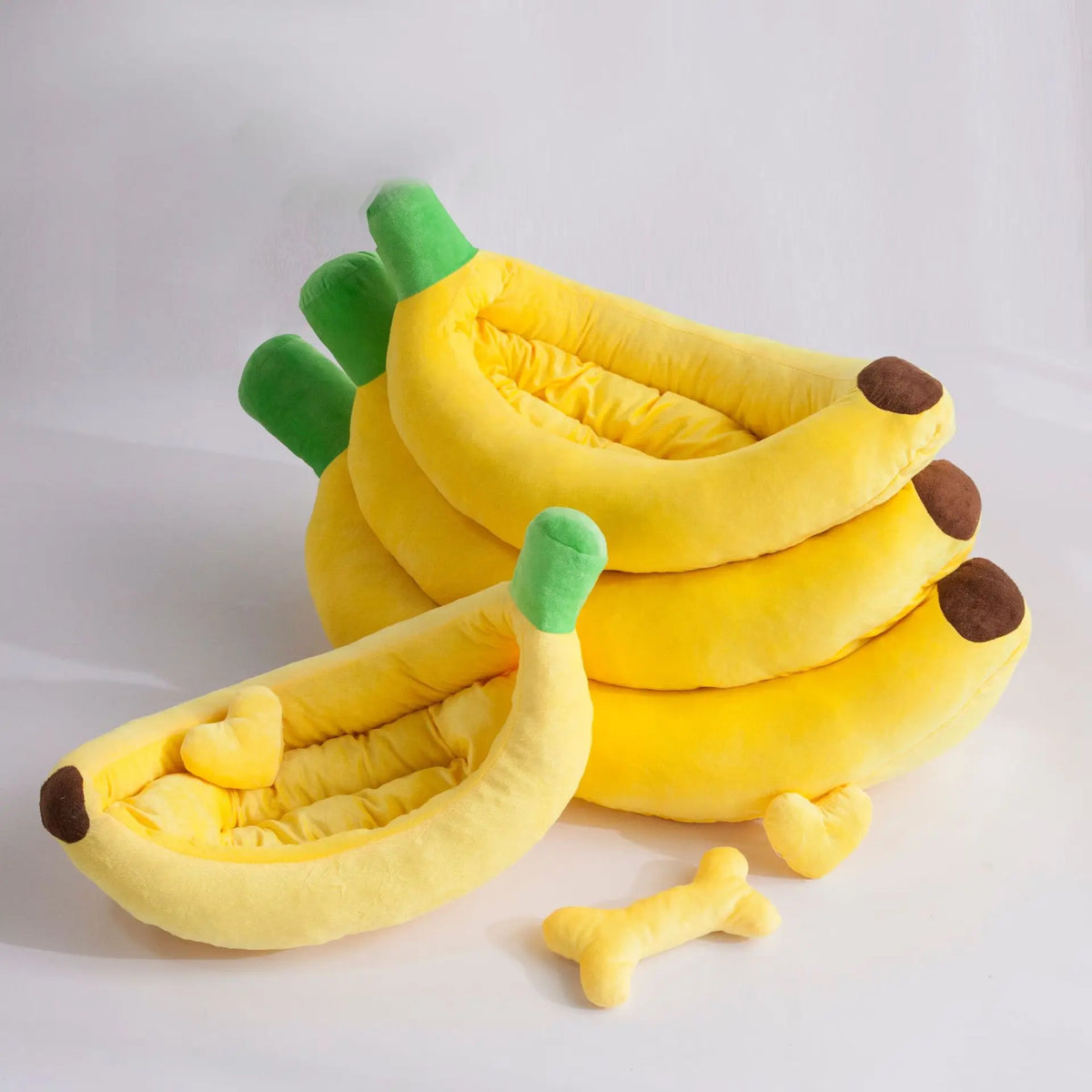Panier pour chat & petit chien – Design banane