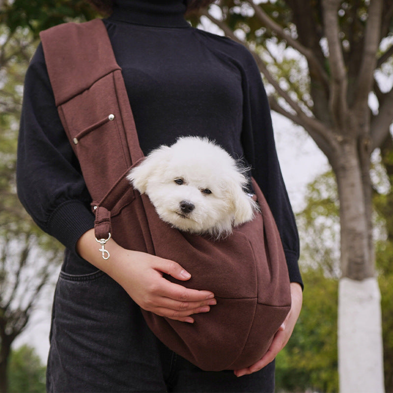 Sac bandoulière pour chien & chat – Poche téléphone