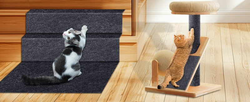 Tapis griffoir autocollant pour arbre à chat – Découpable