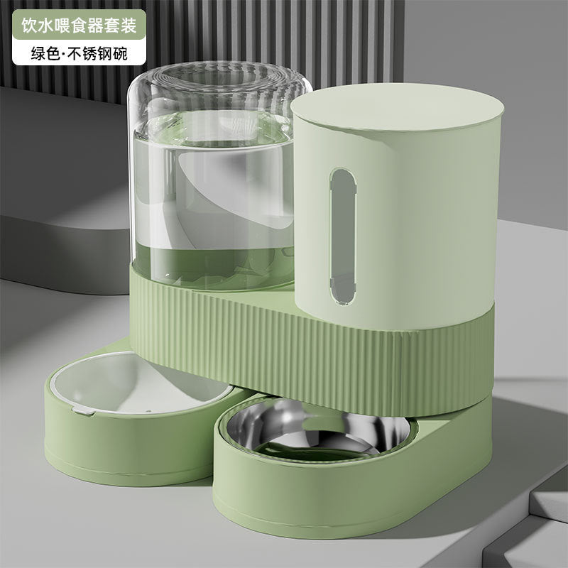 Gamelle pour chat & chien avec distributeur d’eau – Grande capacité