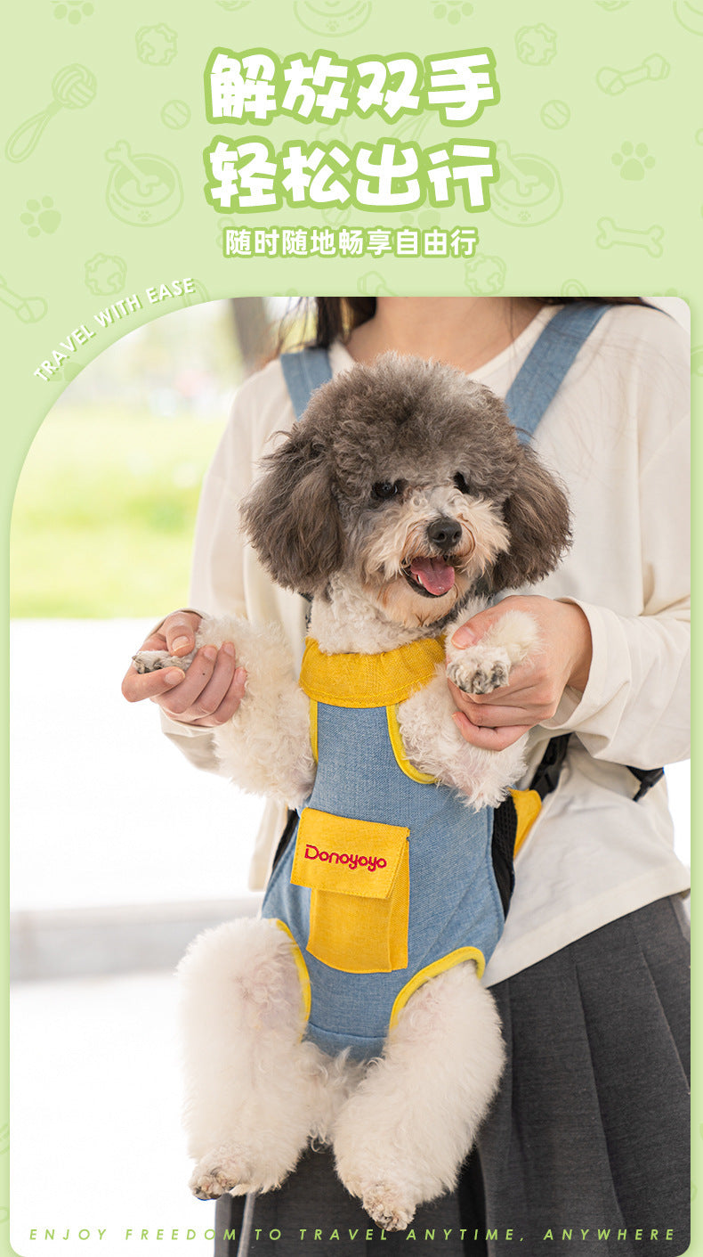 Sac de transport ventral pour chien & chat – Coton