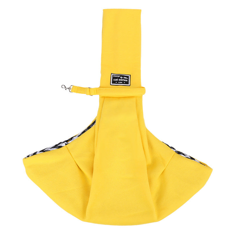 Sac bandoulière grande capacité pour chat & chien – Polyester