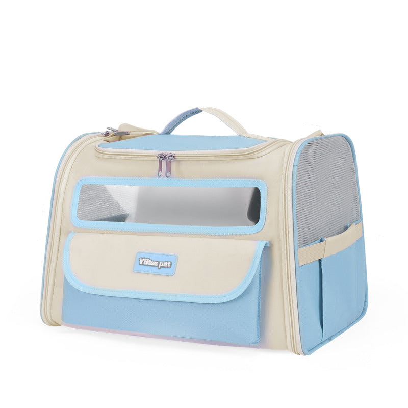 Sac bandoulière grande capacité pour chat & chien – Respirant