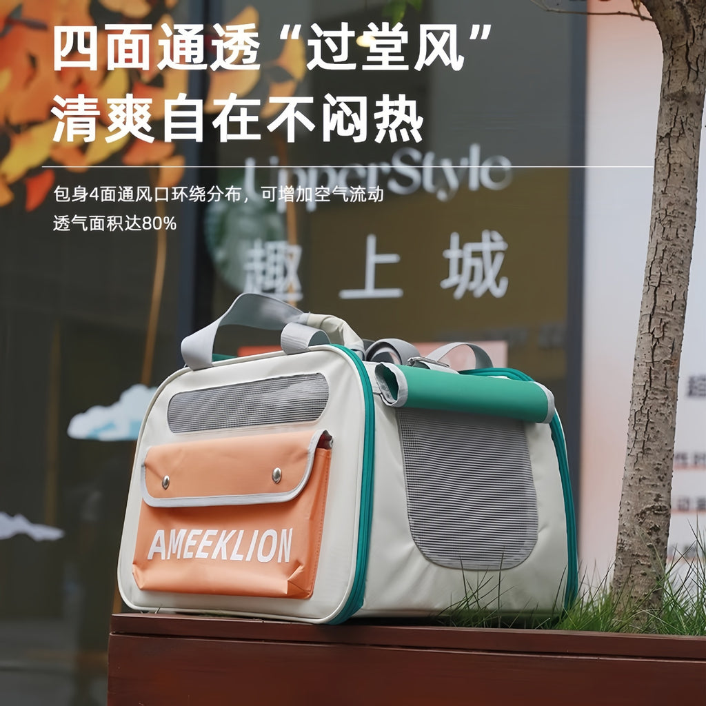 Sac à dos de transport pour chat & petit chien – Grande capacité