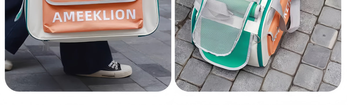Sac à dos de transport pour chat & petit chien – Grande capacité