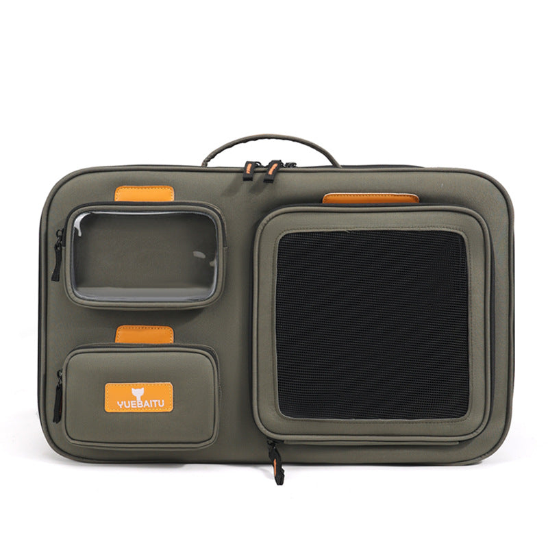 Sac bandoulière grande capacité pour chat & chien – Respirant