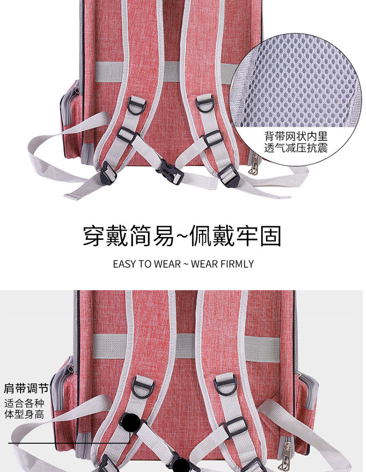 Sac à dos de transport pour chien & chat – Respirant et pliable