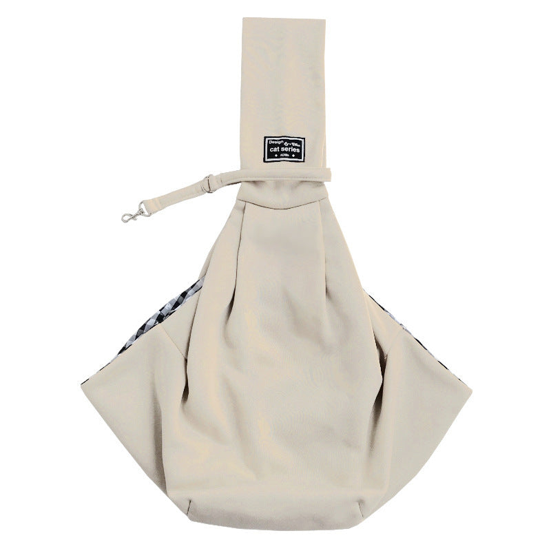Sac bandoulière grande capacité pour chat & chien – Polyester