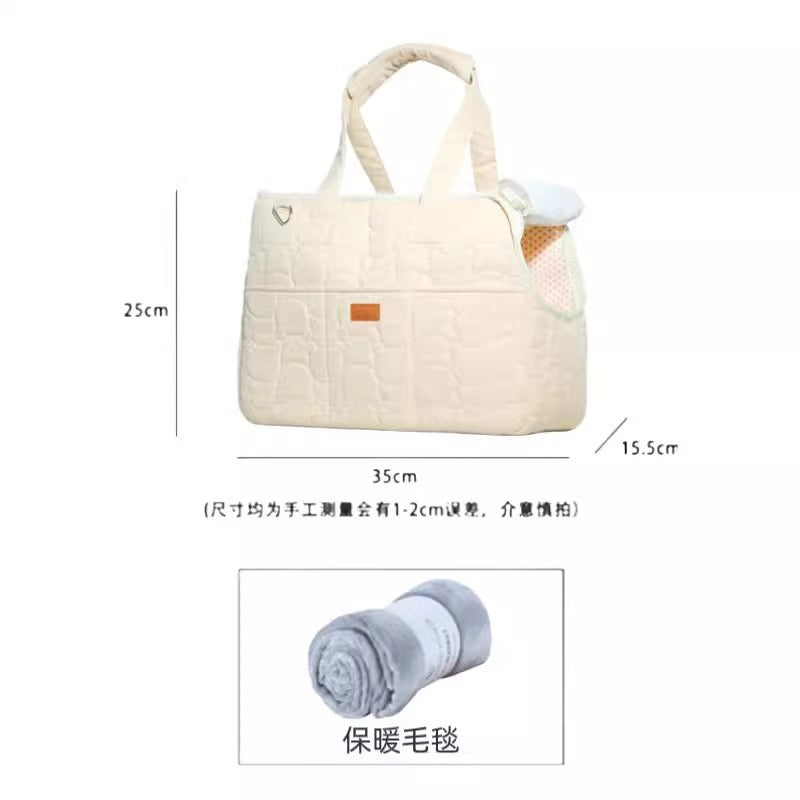 Sac à dos pour chat & petit chien – Doublé chaud avec accessoires