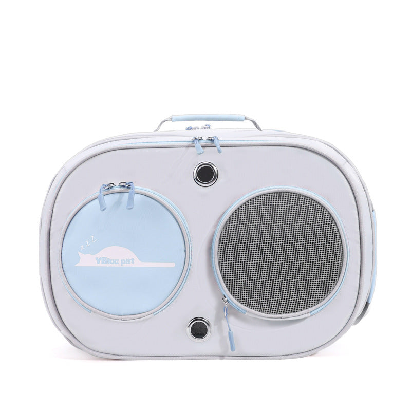 Sac bandoulière grande capacité pour chat & chien – Respirant