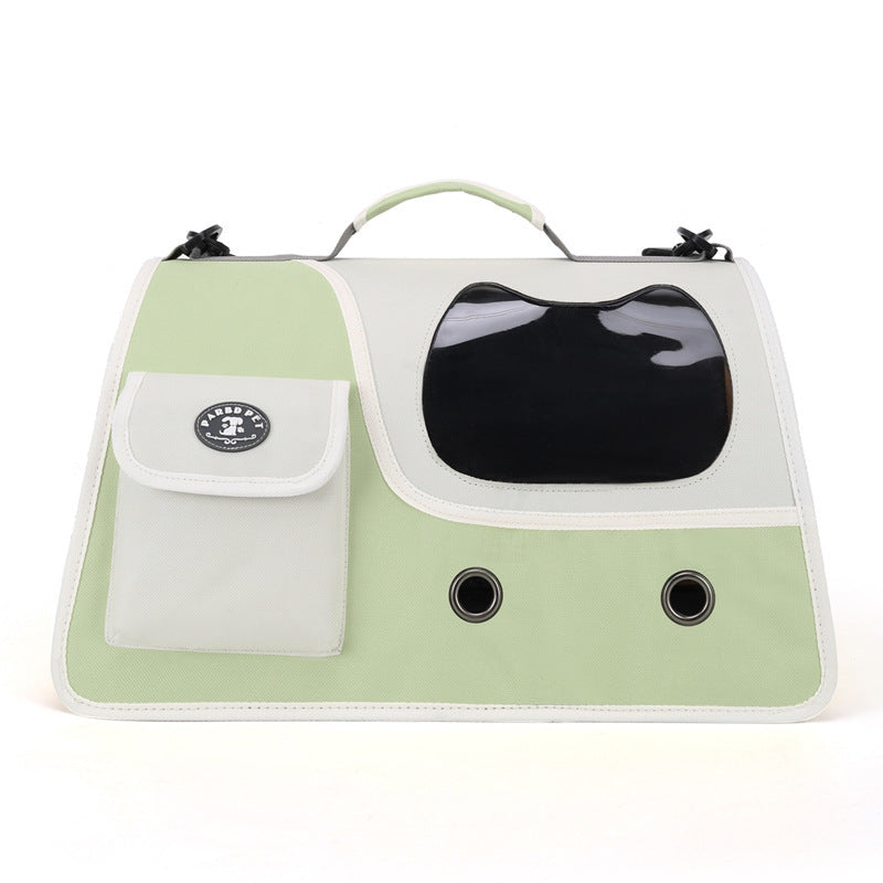 Sac bandoulière grande capacité pour chat & chien – Respirant