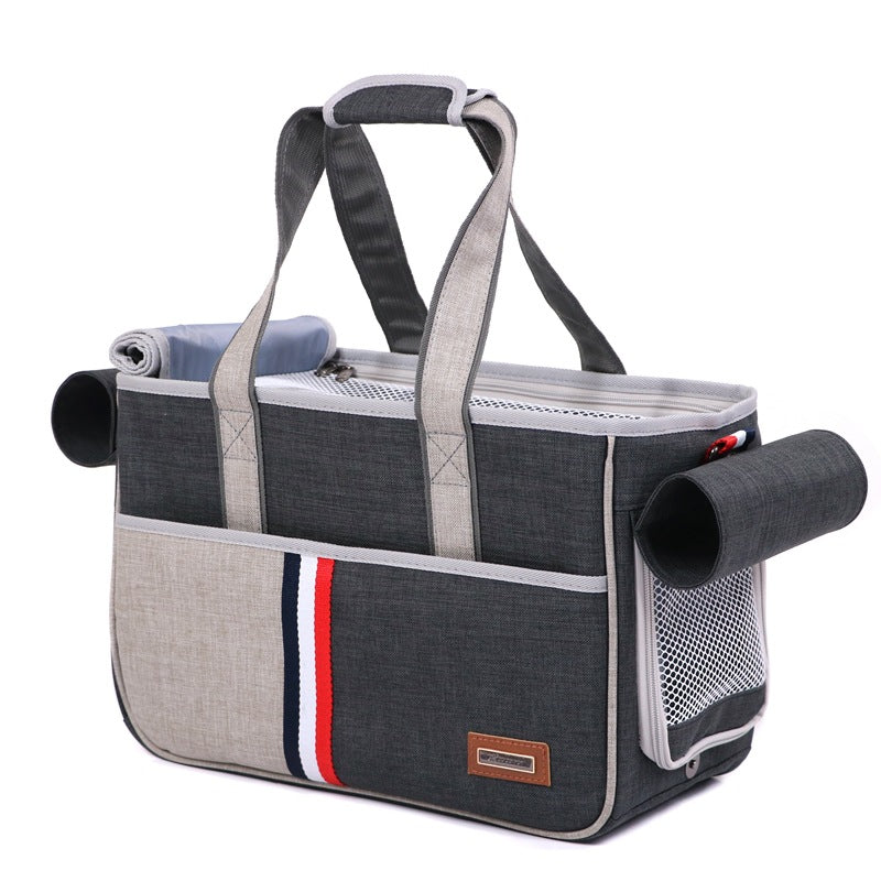 Sac bandoulière pour chat & petit chien – Grande capacité