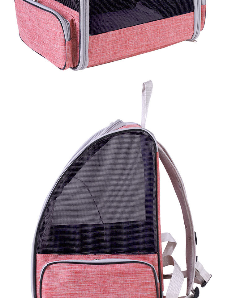 Sac à dos de transport pour chien & chat – Respirant et pliable
