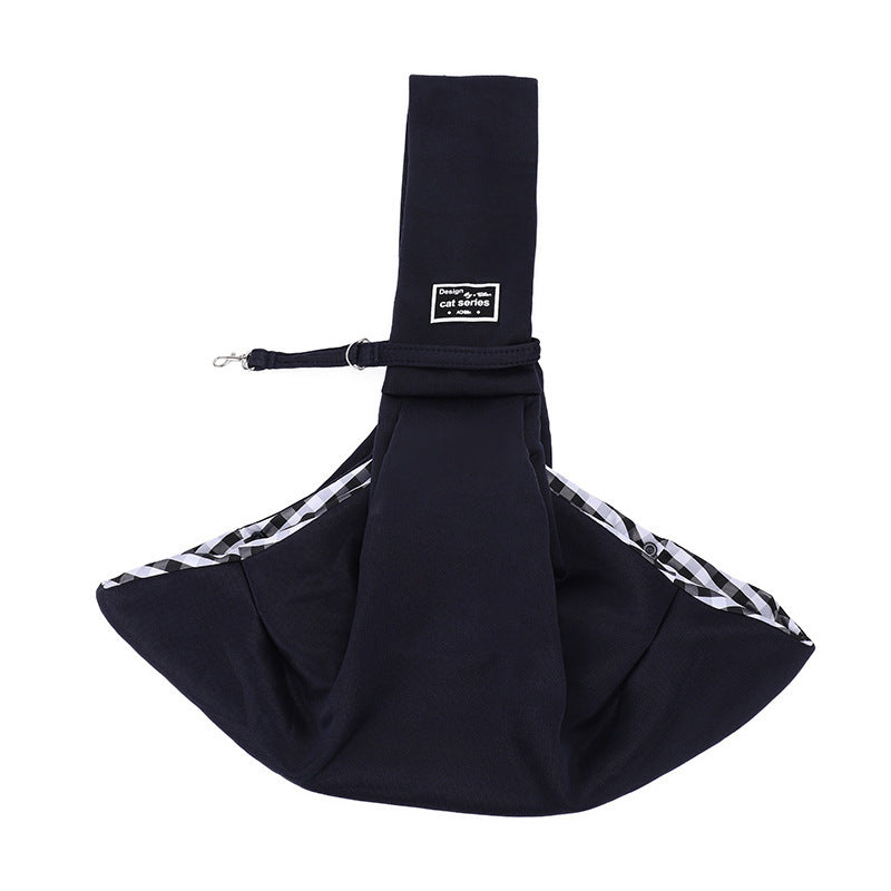 Sac bandoulière grande capacité pour chat & chien – Polyester