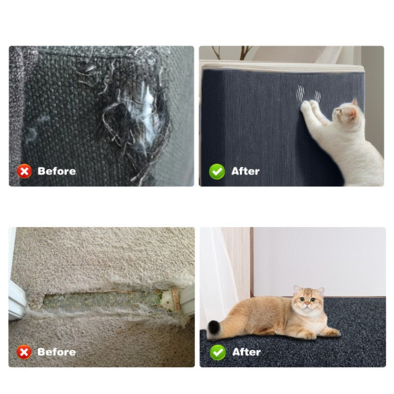 Tapis griffoir autocollant pour arbre à chat – Découpable