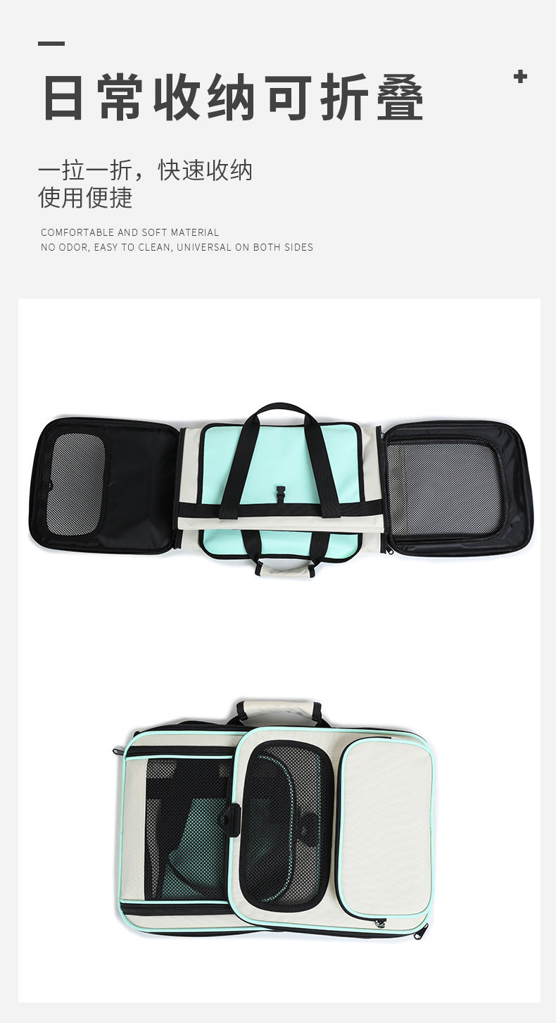 Sac de transport pliable pour chat – Voyage