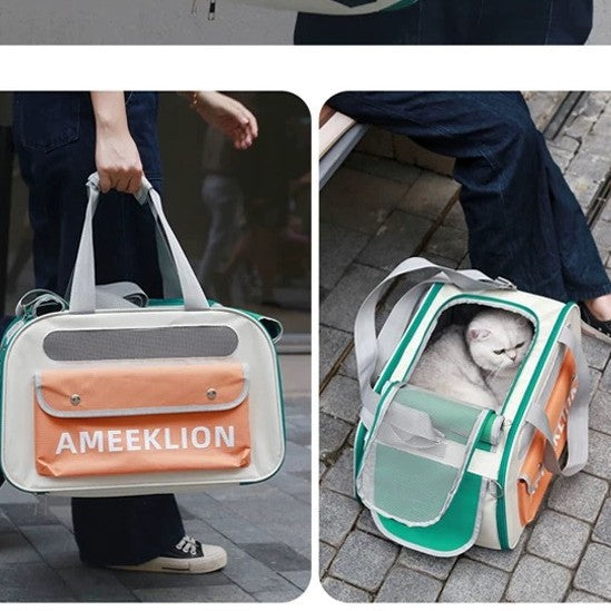 Sac à dos de transport pour chat & petit chien – Grande capacité