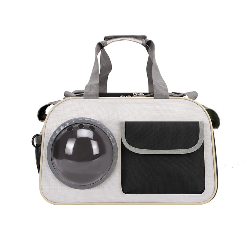 Sac bandoulière grande capacité pour chat & chien – Respirant