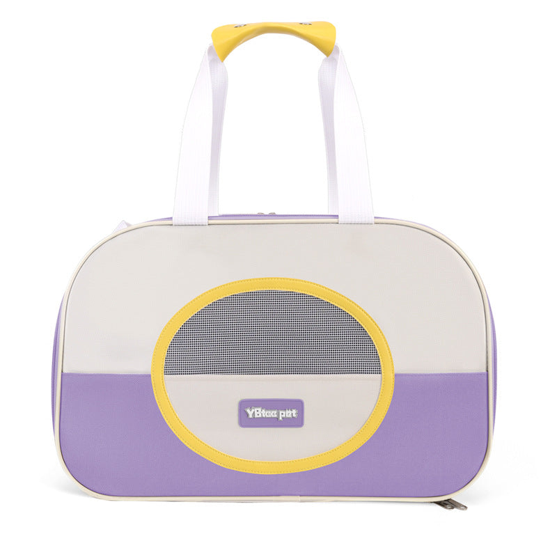 Sac bandoulière grande capacité pour chat & chien – Respirant