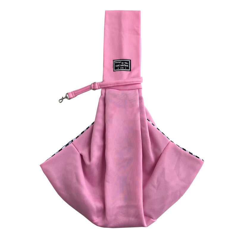 Sac bandoulière grande capacité pour chat & chien – Polyester
