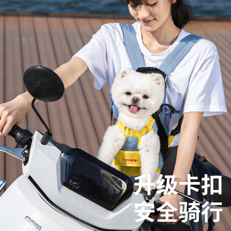 Sac de transport ventral pour chien & chat – Coton