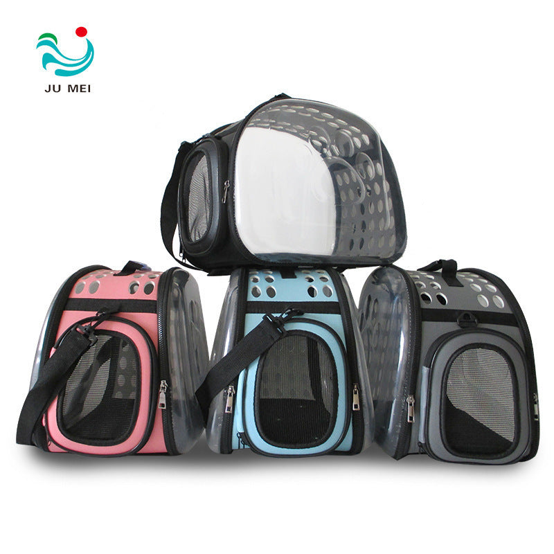 Sac à dos transparent pour chat & chien – Pliable et respirant