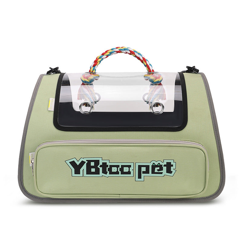 Sac bandoulière grande capacité pour chat & chien – Respirant