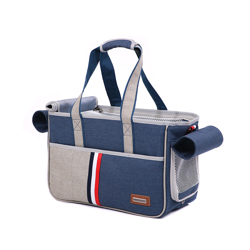 Sac bandoulière pour chat & petit chien – Grande capacité