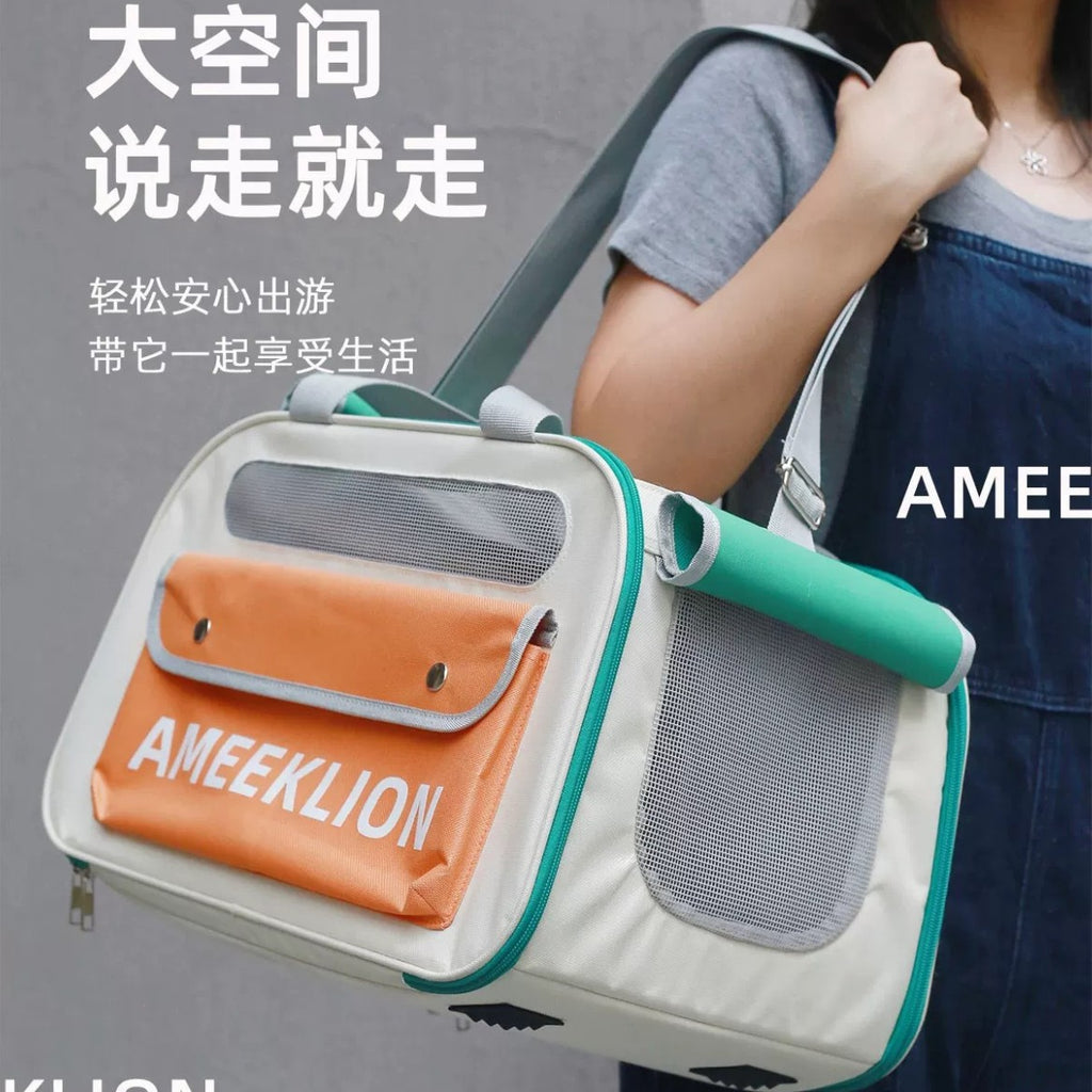 Sac à dos de transport pour chat & petit chien – Grande capacité