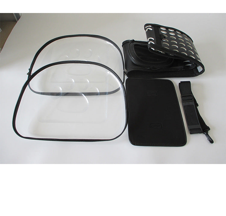 Sac à dos transparent pour chat & chien – Pliable et respirant
