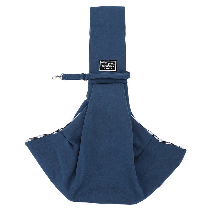 Sac bandoulière grande capacité pour chat & chien – Polyester